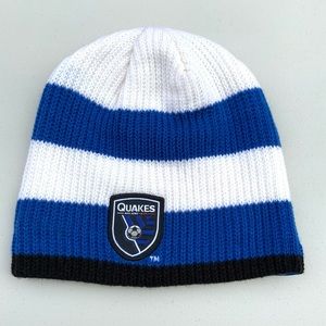 2/$10 Quakes San Jose 1974 Adidas MLS Beanie Hat